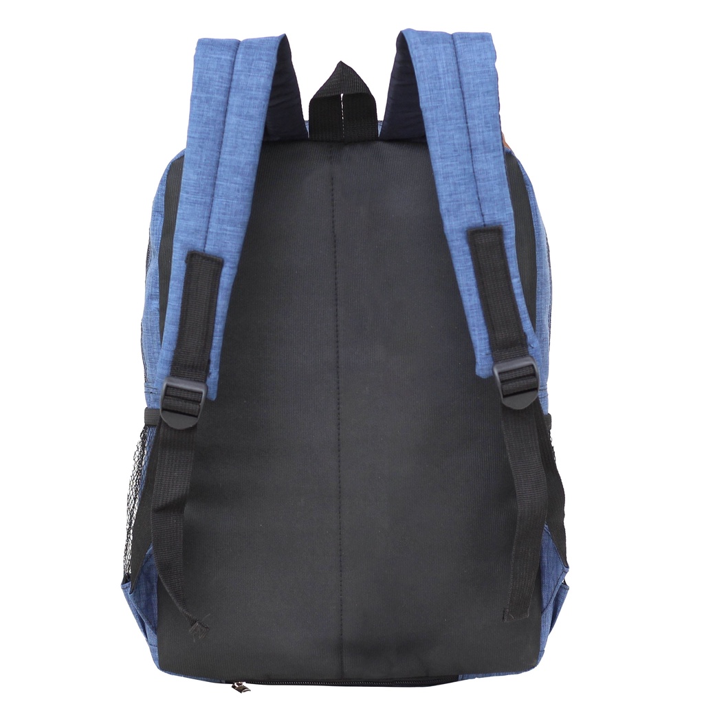 Tas Ransel Sekolah Tas Ransel Laptop Archie Logo Tengah Tas Kuliah Tas Biru Backpack Multifungsi Keren Tebal