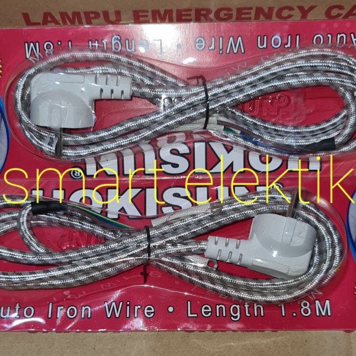 Kabel setrika arde kabel gosokan isi 3 kabel