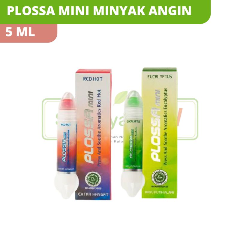 MINYAK ANGIN AROMATHERAPY PLOSSA MINI 5ML