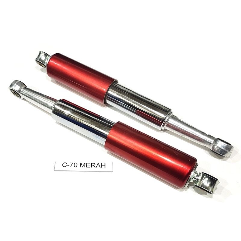 WARREN sok shok shock belakang NAKASONE honda C70 C 70 merah