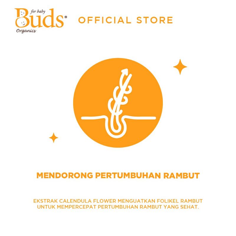 Buds Hair Volume Booster/Penumbuh dan penebal rambut