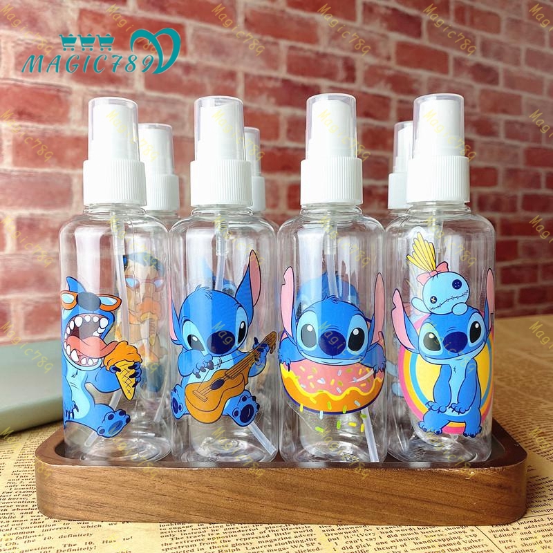 Magic789 Botol Spray Kosong Portable Bahan Plastik Ukuran 50/100ml Untuk Travel