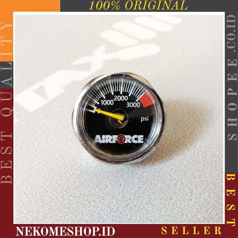 MANOMETER DIAL GAUGE PCP M 10X1 40MPA POMPA PUMP PCP SENAPAN ANGIN PAINTBALL 3500 PSI IMPORT LTX072