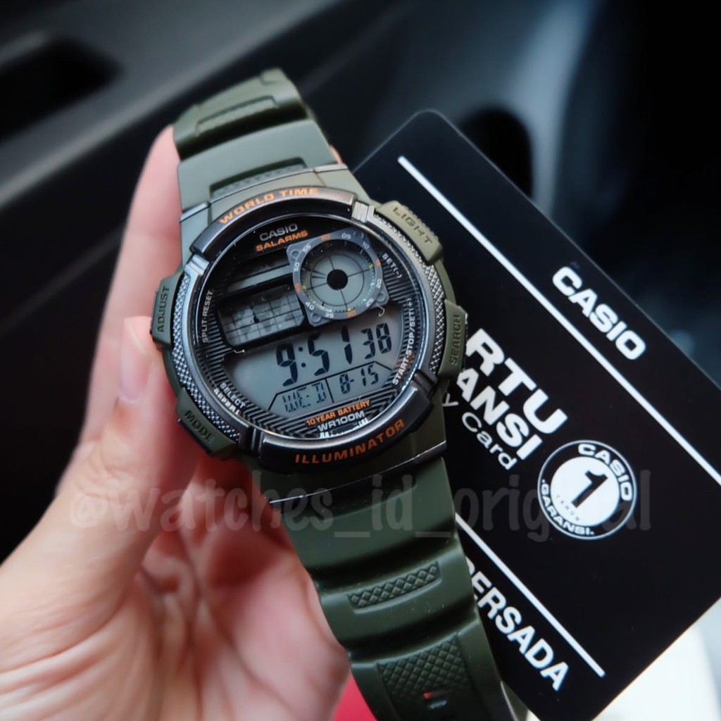 Jam Tangan Casio AE-1000 W Original