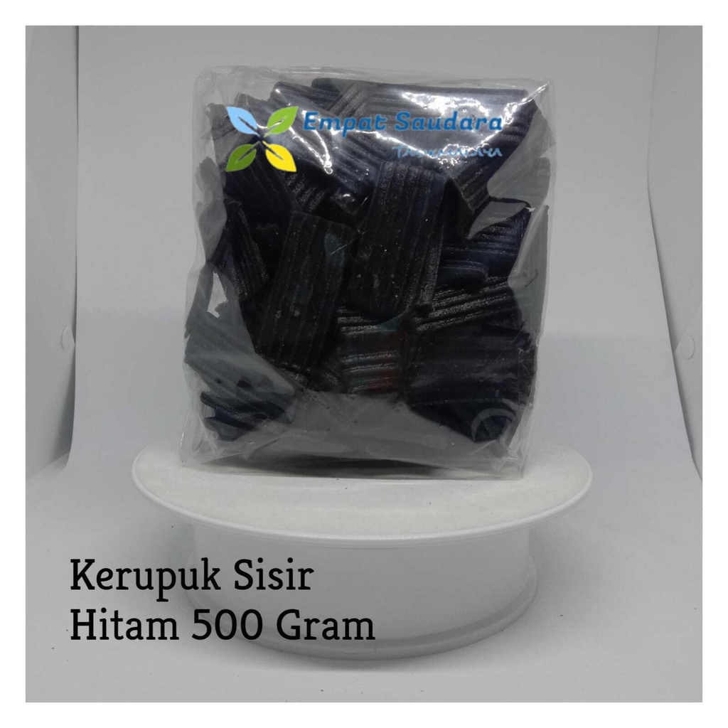 

KERUPUK SISIR HITAM KEMASAN 500 GR
