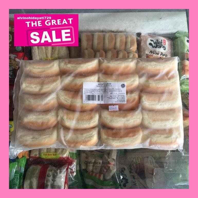 

Al04Nind Bernardi Roti Hotdog Mini Plain Rolls Horeca 20S Indvvl03