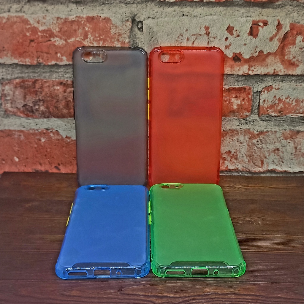 Anti Crack Vivo 1606 Anticrack Premium warna Vivo Y53 2017 Casing Hp Silicone Case