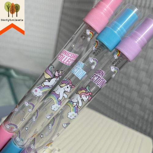 

Pulpen Botol Parfum Full Body Gambar Unicorn Decant Botol Kosong Spray Pena Pen Unicorn Mainan Isi Ulang Kado Unik Jakarta Pastel Lucu