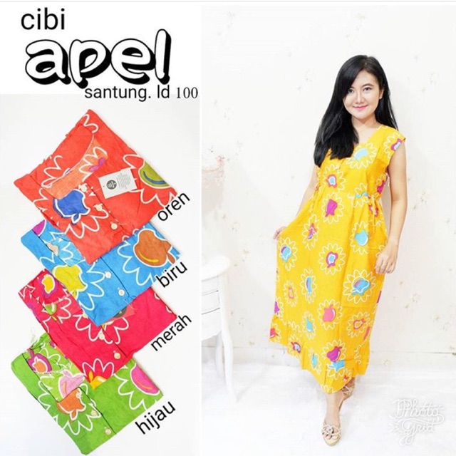 Cibi Apel baju tidur gaun pesta tanah abang batik kebaya baju grosir baju cewek murah wanita
