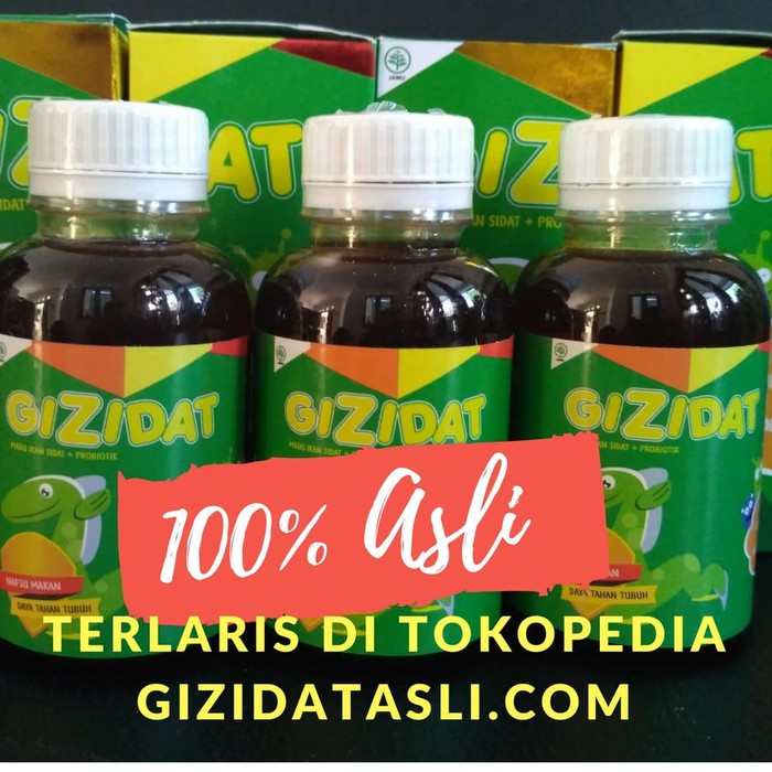 

Terlaris GIZIDAT MADU IKAN SIDAT PROBIOTIK untuk Anak Cepat Gemuk dan Sehat Terlaris