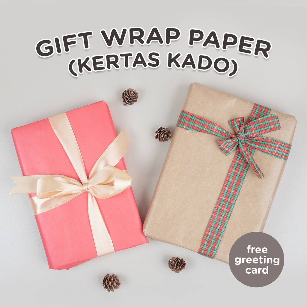 

Jasa Bungkus Kado/ Kertas Kado/ Gift Wrap