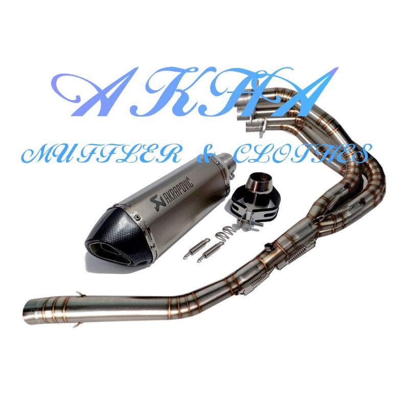 KNALPOT AKRAPOVIC ORI IMPORT TAIWAN KAWASAKI NINJA ZX25R