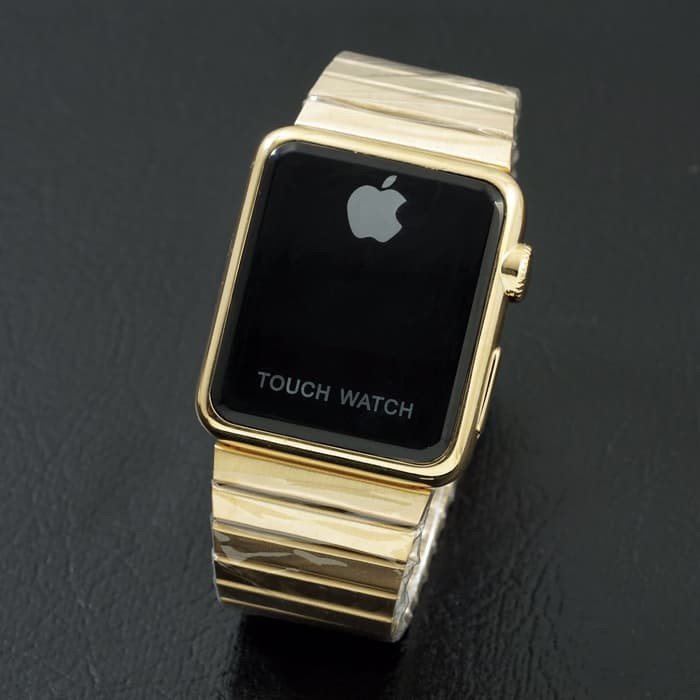 iphone apple touch watch i phone gold jam tangan wanita pria fashion