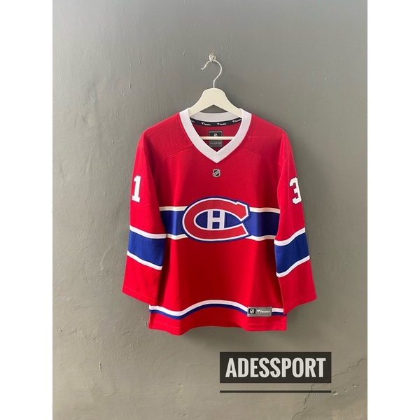 JERSEY HOOKEY MONTREAL CANADIENS YOUTH  ORIGINAL ASLI