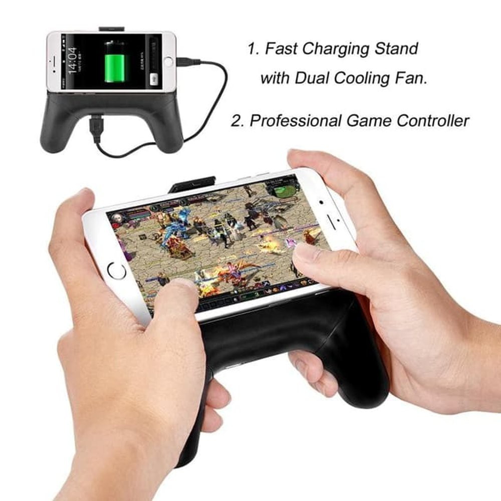 G2 Gamepad Handle Dual Cooling Fan Controller With Powerbank And Stand Shopee Indonesia G2 Gamepad Handle Dual Cooling Fan Controller With Powerbank And Stand Shopee Indonesia