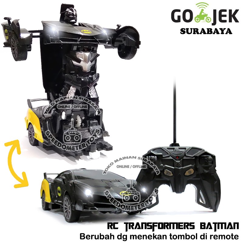 batman remote control transformer