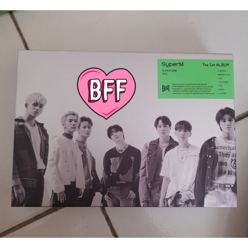 SUPERM - SuperOne Album Us version