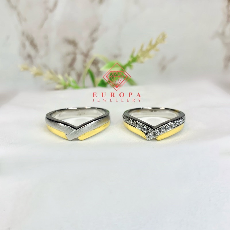 Cincin Tunangan Perak / Cincin Couple