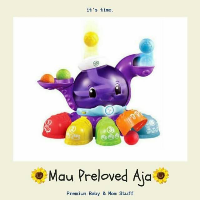 LeapFrog Peek-a-Shoe Talking Octopus