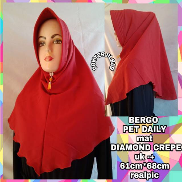 SALE BERGO PET DAILY GELOMBANG DIAMOND