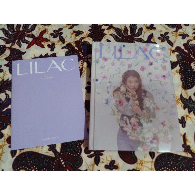 [READY] IU Photobook Lilac + Making Pb Tanpa Photocard & NO Hidden Card PC Lee Ji Eun MD Merch Merch