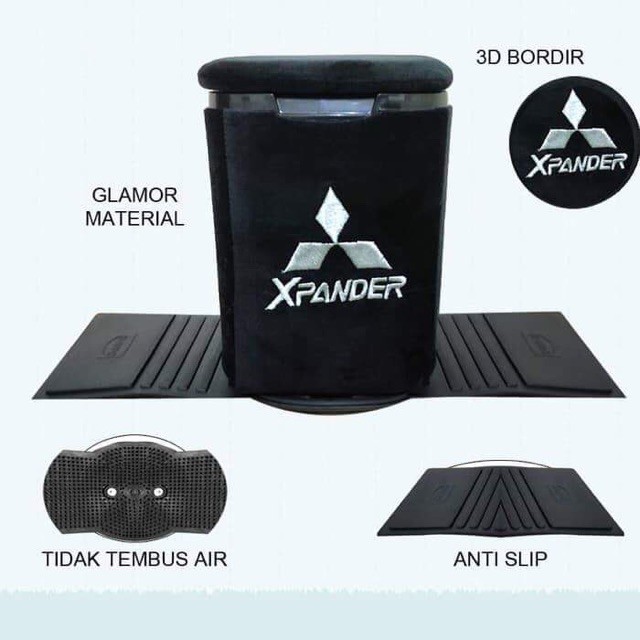TEMPAT SAMPAH TRASH CAN MOBIL XPANDER UNIVERSAL AKSESORIS MOBIL XPANDER- AKSESORIS INTERIOR MOBIL