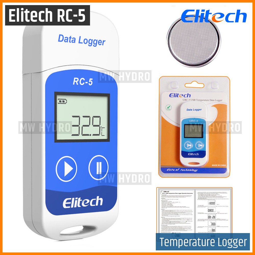 Elitech RC-5 / RC5 - USB Temperature Data Logger