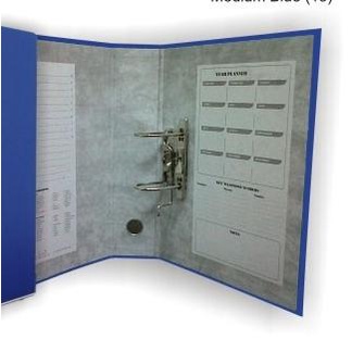 

☻ Ordner Bindex 717 Folio 7cm Standard ( Hitam / Biru ) * ORI * ♫