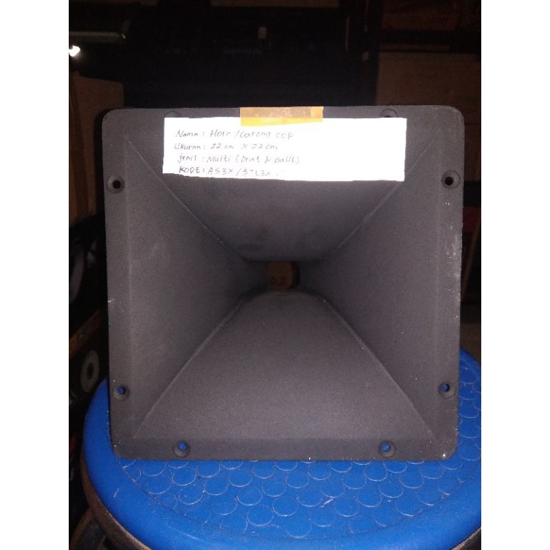 Horn Tweeter/Corong Tweeter 22×22 Cor