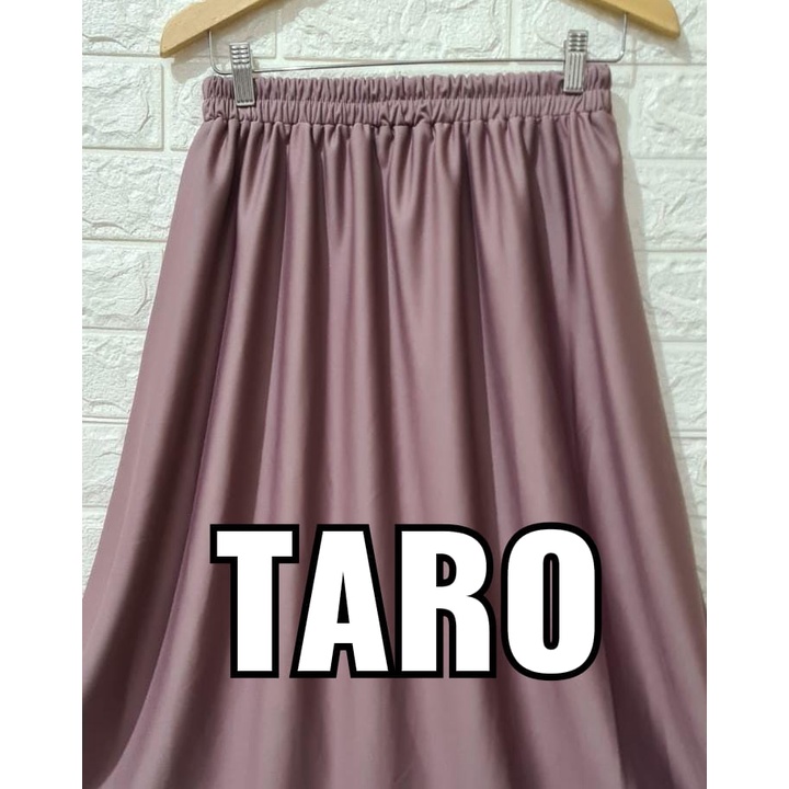 ROK KERJA WANITA POLOS BASIC ROK HYGET SUPER PREMIUM POLOS /ROK POLOS HYGET PREMIUM  / ROK BASIC HYGET PREMIUM-Taro