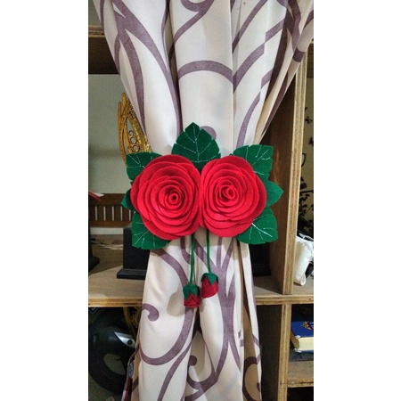 ikat gorden flanel/ikat korden bunga/tali gorden/tali gorden bunga flanel