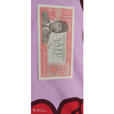 

uang kuno 1 rupiah Soekarno tahun 1964