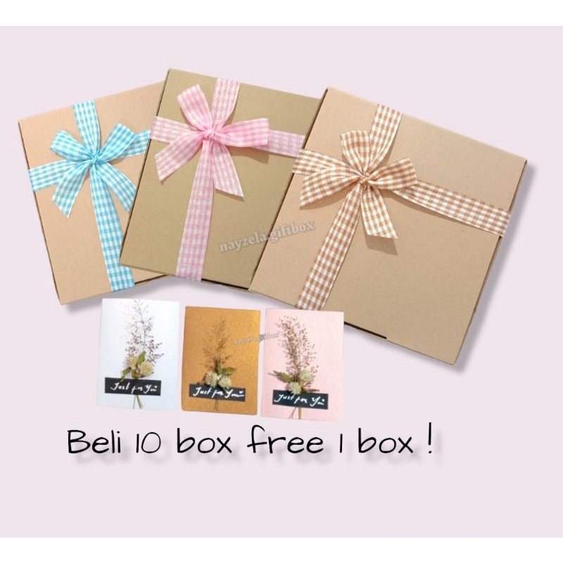 BOX HAMPERS KOTAK KADO BOX PACKING  GIFT BOX ULTAH MURAH