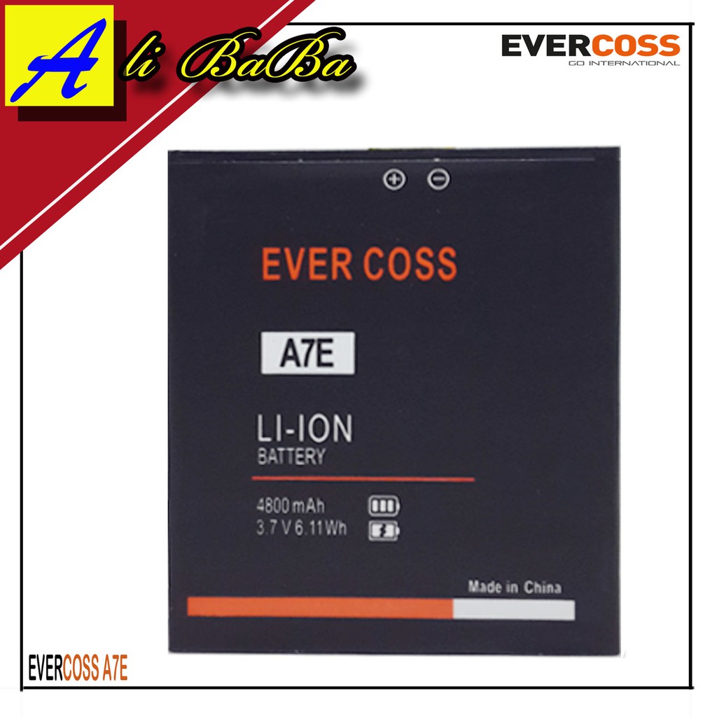 Baterai Handphone Evercoss A7E A7E plus Double Power Evercoss Battery HP Evercoss A7E Batu Batre