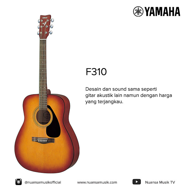 Yamaha Gitar Akustik F310 TBS
