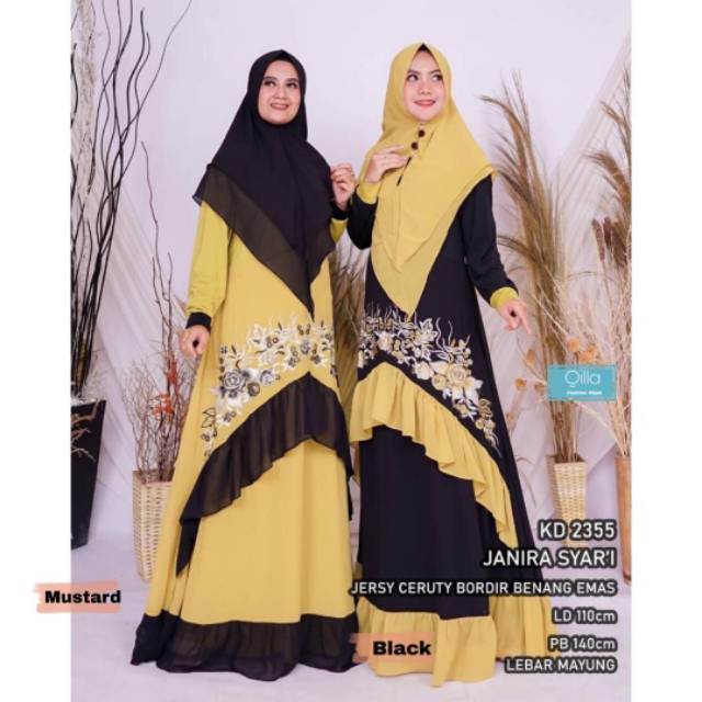 JANIRA SYARI GAMIS MUSLIM BY QILLA