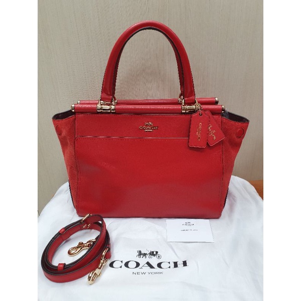 PRELOVED COACH SELENA GOMEZ RED
