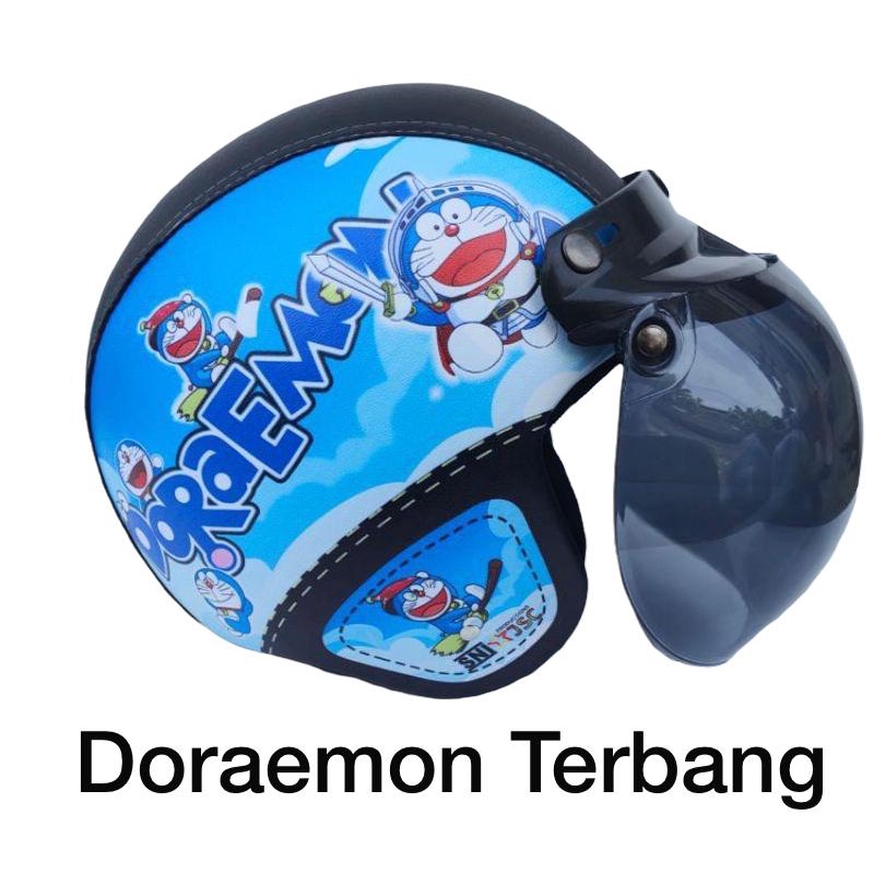 Helm bogo doraemon terbang