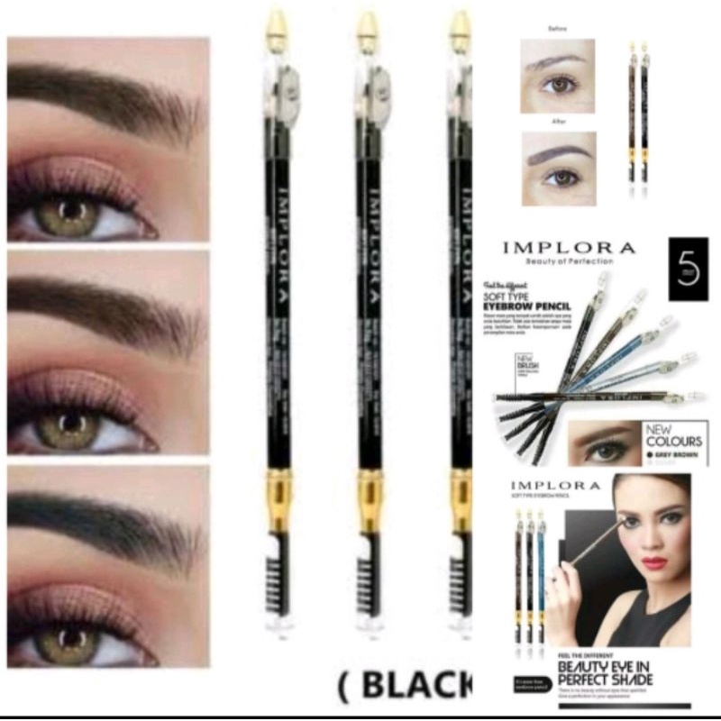 Pensil Alis Implora / Kosmetik Murah/ Kosmetik Sidoarjo