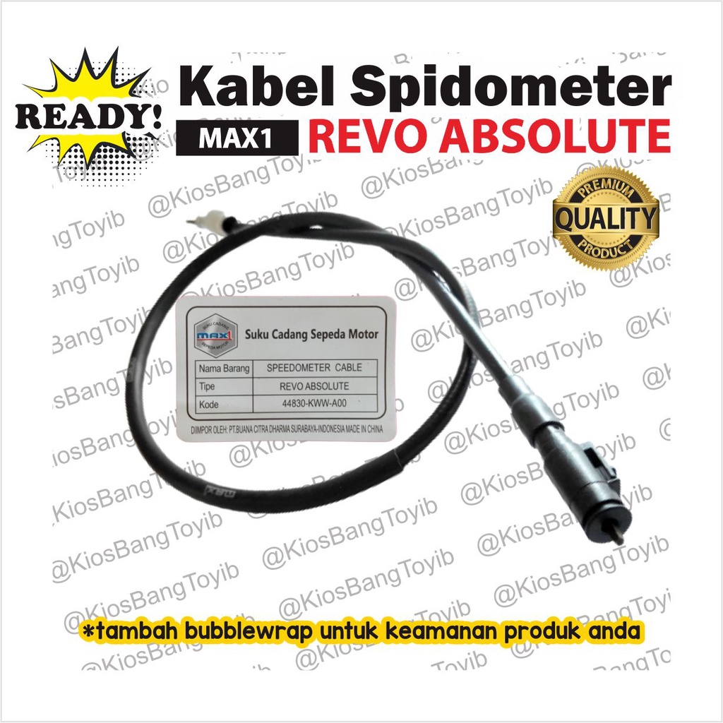 Kabel Kilometer KM Speedometer Spidometer REVO ABSOLUTE ABS (max1)