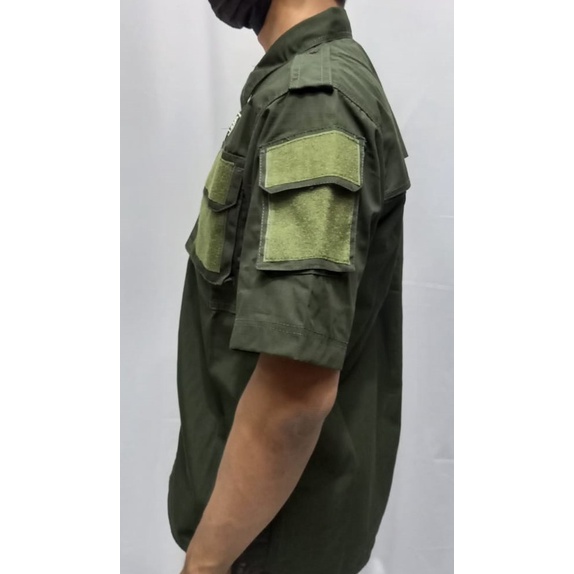 Kemeja Tactical 511 Pendek Hijau Army