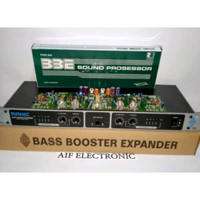 Box dan Kit BASS BOOSTER EXPANDER BBE SOUND PROSESSOR 244
