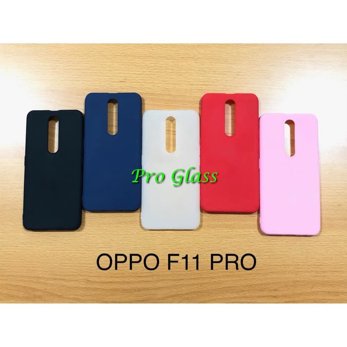 C107 OPPO F11 PRO Colourful Ultrathin Silicone Case / Matte