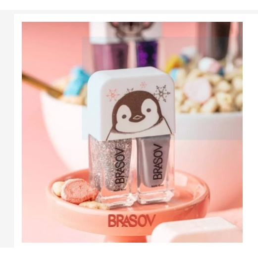 ✨SHASYA✨ Brasov 2in1 Nail Polish - KUTEK BRASOV 2 IN 1