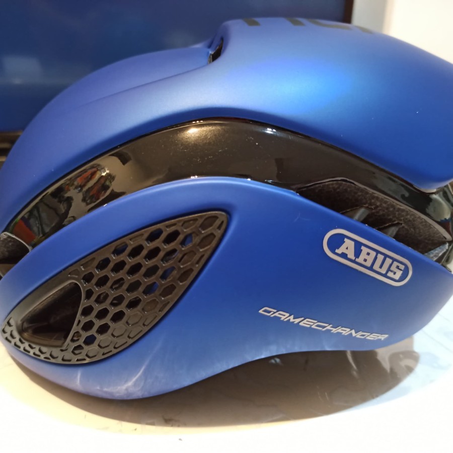 ABUS replica Aero Helmet GameChanger helm road bike STEEL BLUE