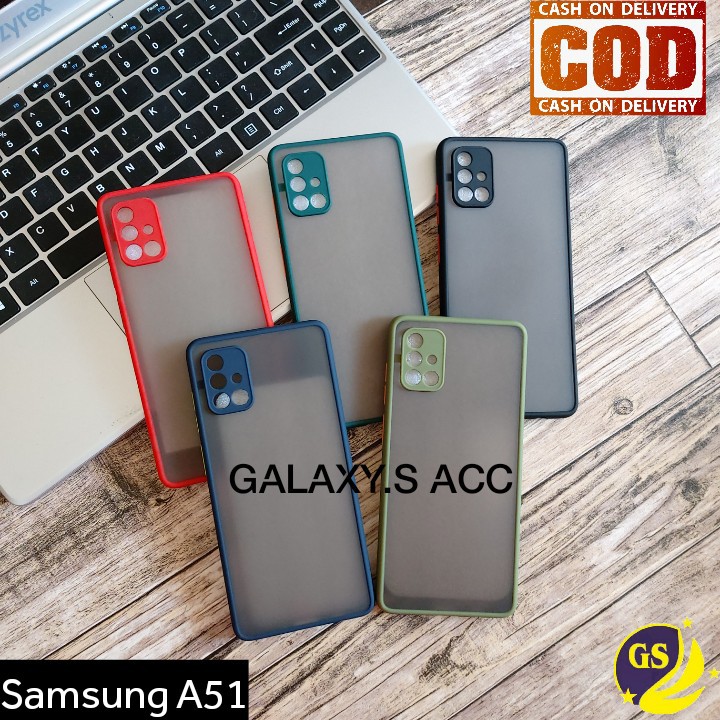 Samsung M31 A51 A71 A50s A30s A20s A10s M30s A01 A10 A20 A30 A50 A70 Case Dove Matte Colour Frosted