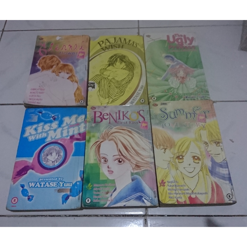 Komik One shot paket 6 buku tebal