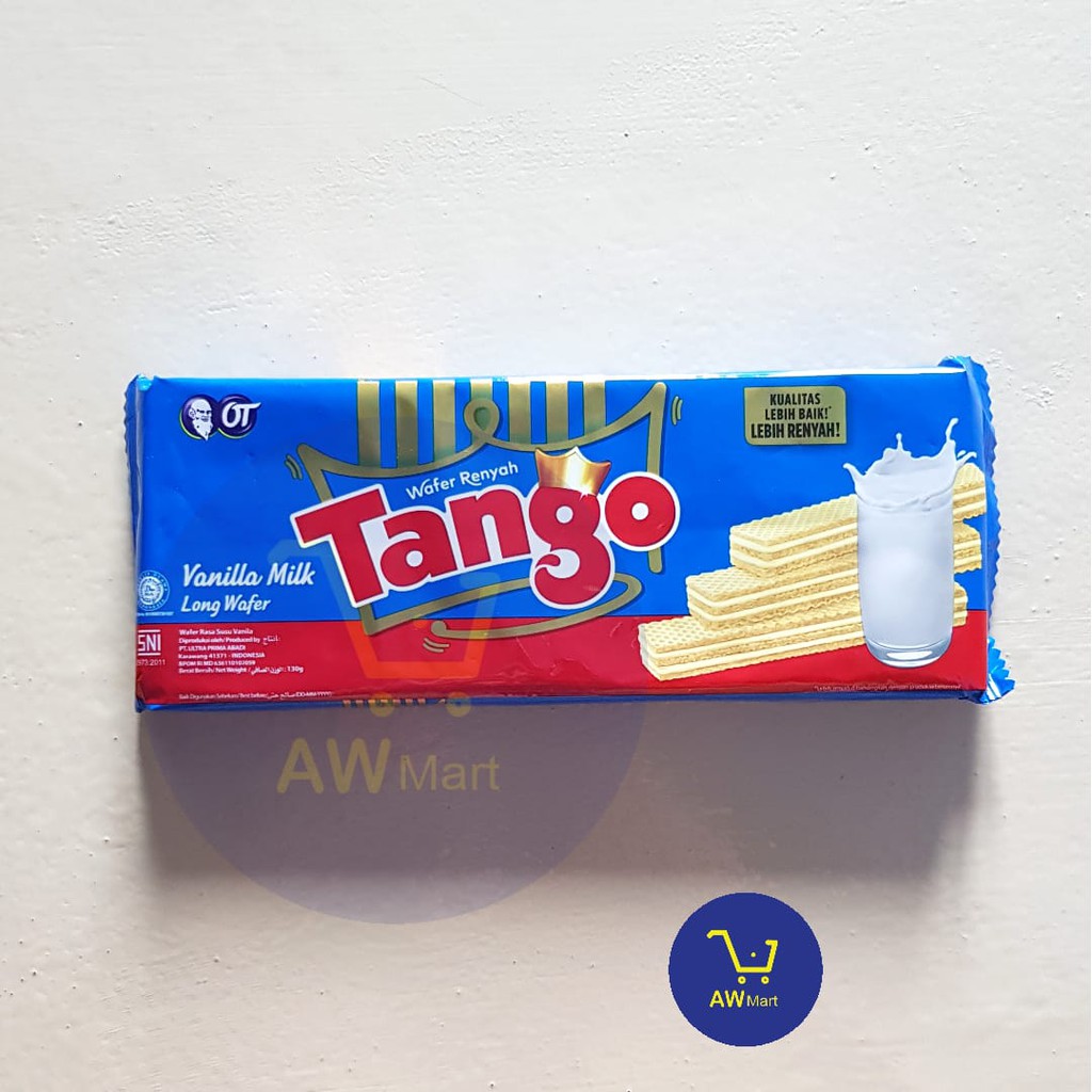 WAFER TANGO 110 GRAM COKLAT &amp; VANILA &amp; JAVAMOCCA