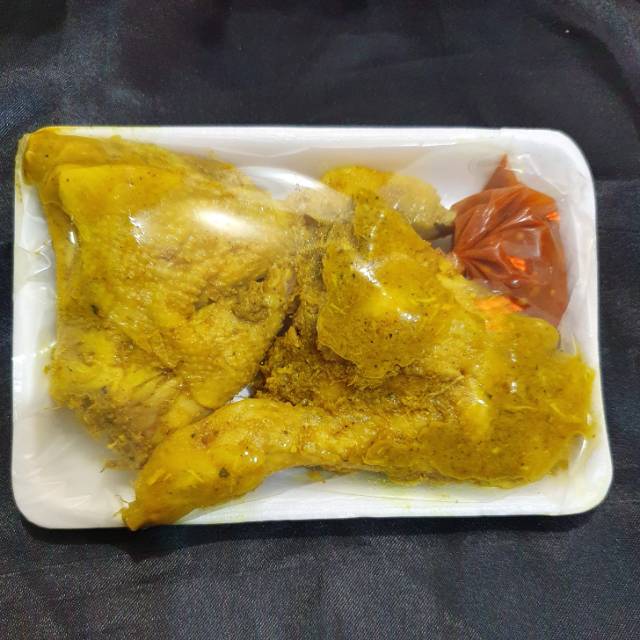 

Ayam kuning goreng 2 potong
