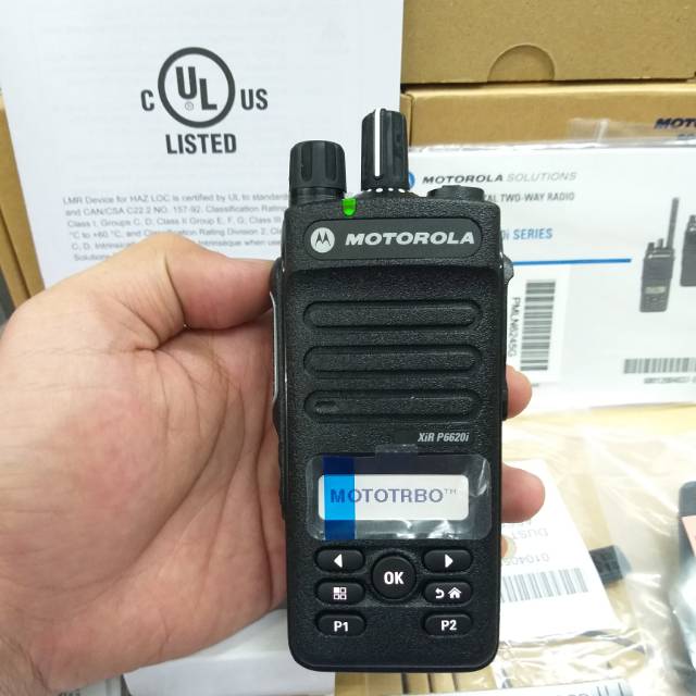 HT MOTOROLA XIR P6620i VHF / UHF ORIGINAL - JUAL HT MOTOROLA P6620i IS ORIGINAL MURAH